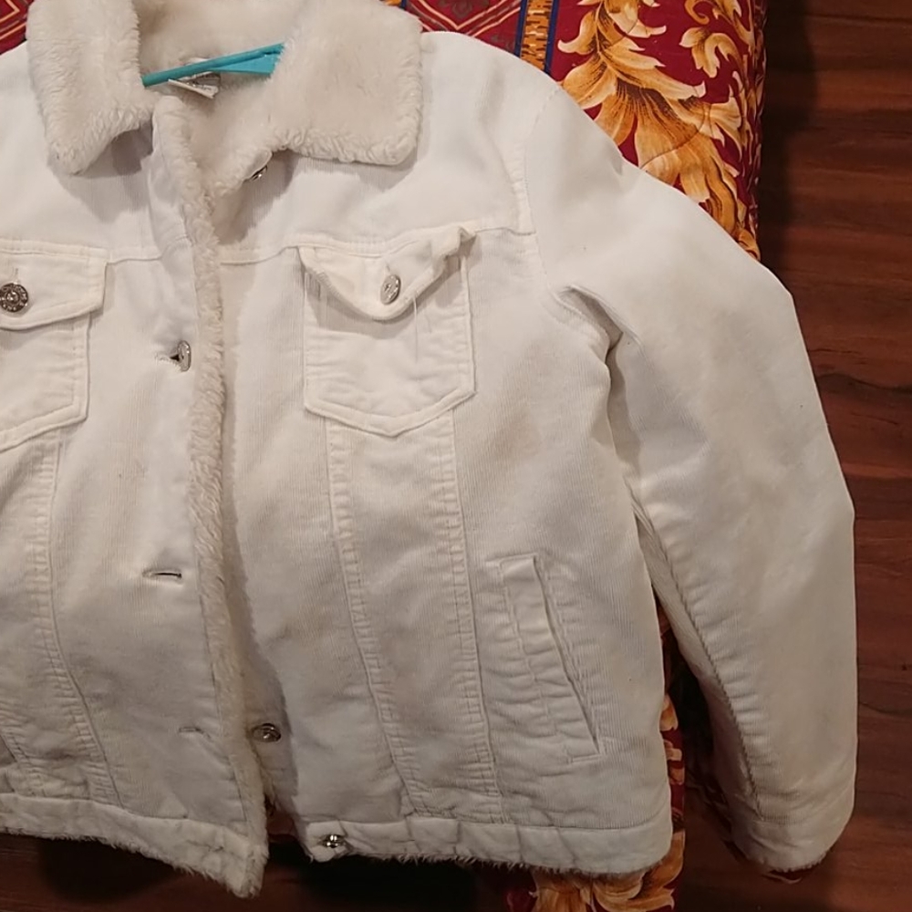 White fit women's jacket